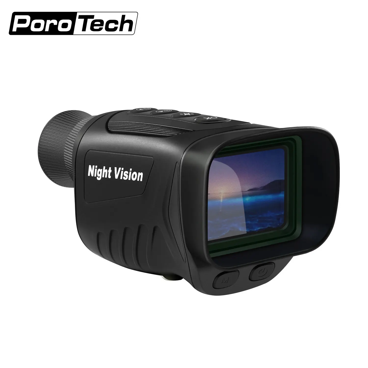 Outdoor waterproof Monocular Night Vision Digital Hunting Camera Infrared Portable Telescope 2.5K UHD 40MP 8X HD Digital Zoom