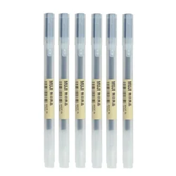 MUJI Gel Ink Pen Set - Assorted Colors and Sizes, Japanese Stationery (0.5mm)