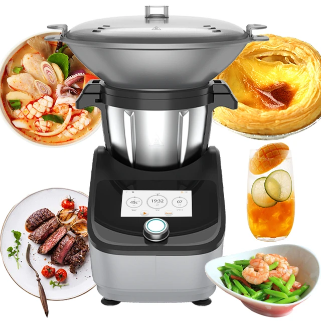 Multifunction Cooking Food Processor Robot De Cocina Thermo mixer All In One  Appliance Thermomixer T6 Termo Cooker - AliExpress