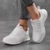 2024 Woman Tennis Sneakers Fashion New Comfort Sports Board Shoes Casual Shoes Female Spring Summer Ladies Female Women Shoe PU 3