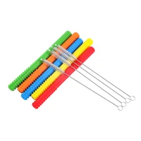 1Pcs Silicone Teethers For Baby Accessories Newborn Teether Sensory Chew Toys Chewing Tube Y Shape Tools For Autism Special Need 2