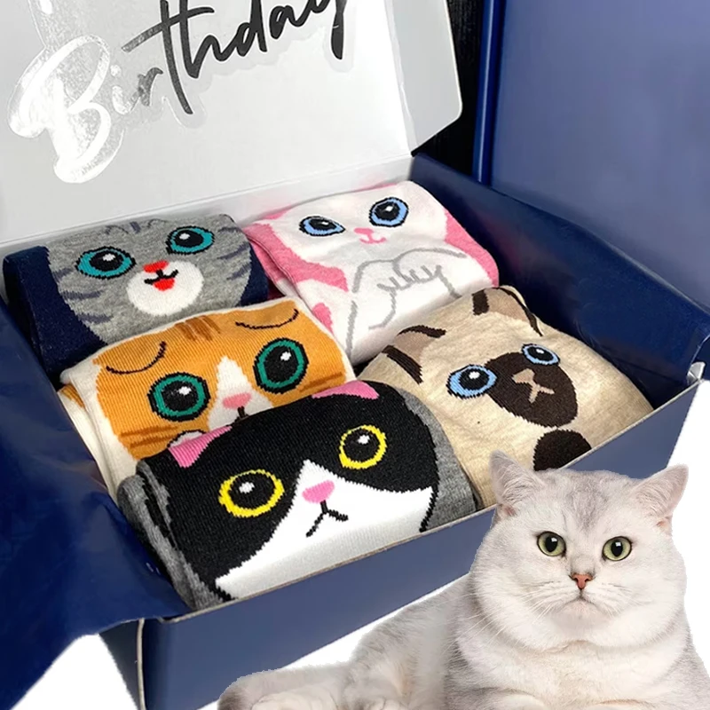 

5pairs/lot 3D Cat Paw Print Socks Women Cartoon Cats Puppy Dog Claw Cotton Short Sock Child Funny Ankle Sock Harajuku Sox Gifts