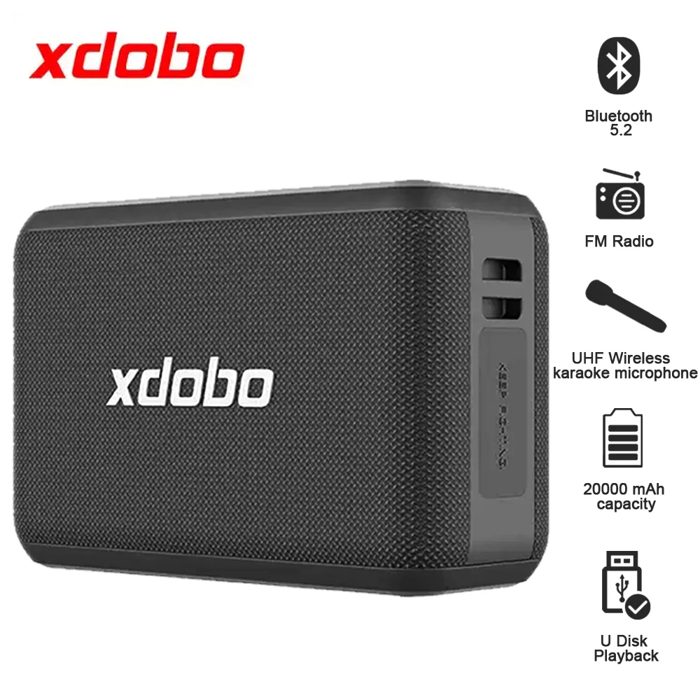 120WXDOBOX8PROBluetoothSpeakerWirelessPortableSoundbarBT52