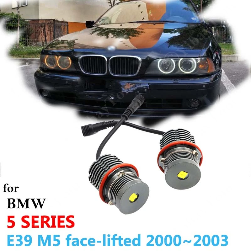 Angel Eyes Lampadina Led Marker O Bmw E39 M5 535I 540I 520D 525D 525Td E64 E53 E65 Faro Del Faro Di Luce Errore Di Trasporto 2000 2001 2002 2003