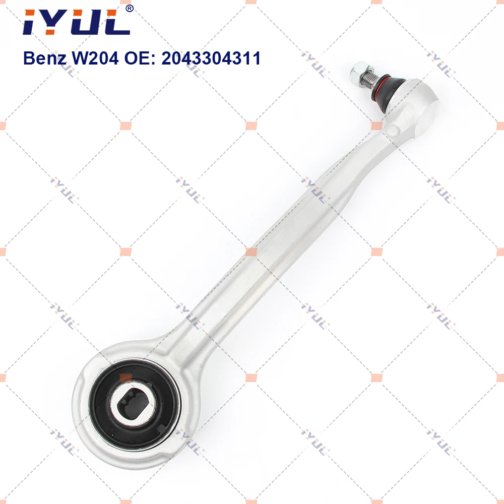 

IYUL Front Control Arm Curve For Benz C-Class W204 W203 CL203 S203 S204 CLK C209 A209 SLK R171 A2043304311 A2043304411