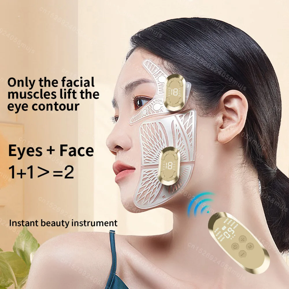 EMS Face Eye Massage Muscle Stimulator Face Beauty Massager Eye Facial Lifting Anti Wrinkle Eyes Skin Care Dark Circles Fatigue 2