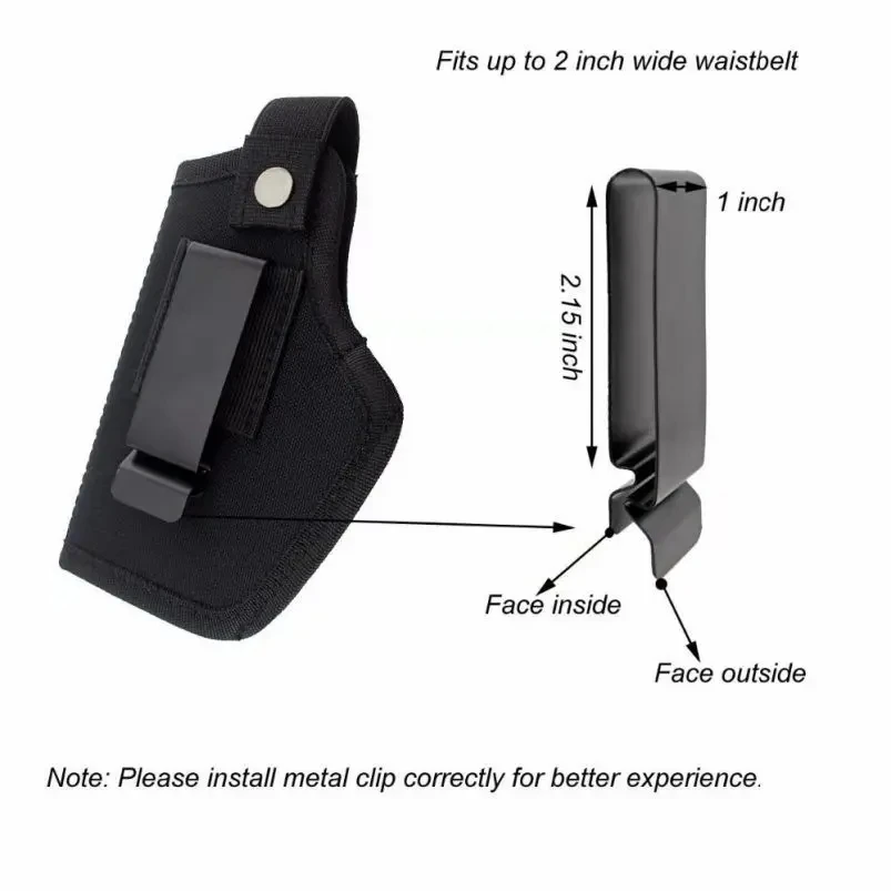 Tactical Holster Nylon Concealed