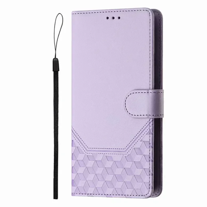 Honeycomb Wallet Phone Cover - Stylish Protective Case