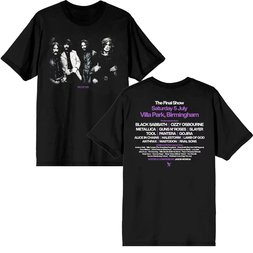 Black Sabbath and Ozzy Osbourne Back To The Beginning Merch Event