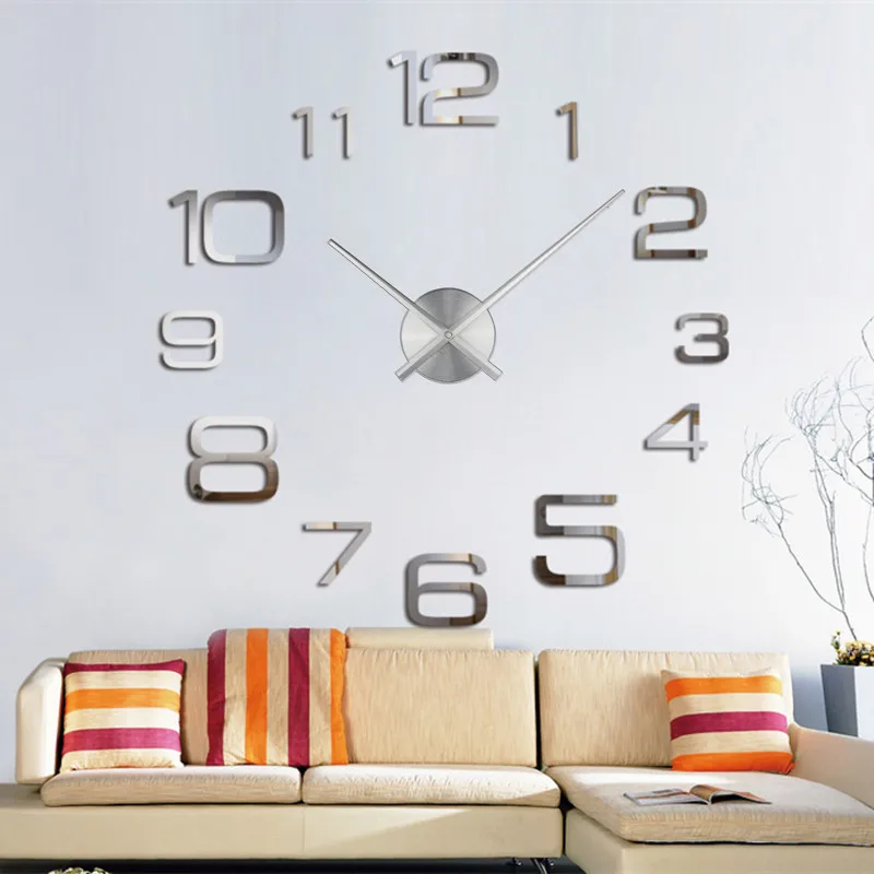 Modern 3D DIY Wall Clock 3