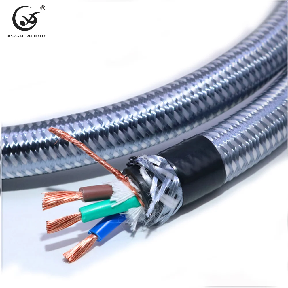  ̾   AC  ڵ ̺ HIFI DIY OEM ODM ̱ ǥ  CD , Amp US EU US IEC ÷ ¼