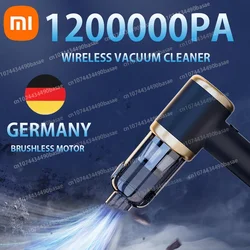 NEW Xiaomi 1200000Pa Wireless Car Vacuum Cleaner Strong Suction Handheld Robot Home & Car Dual USE Mini Vacuum Cleaner Appliance
