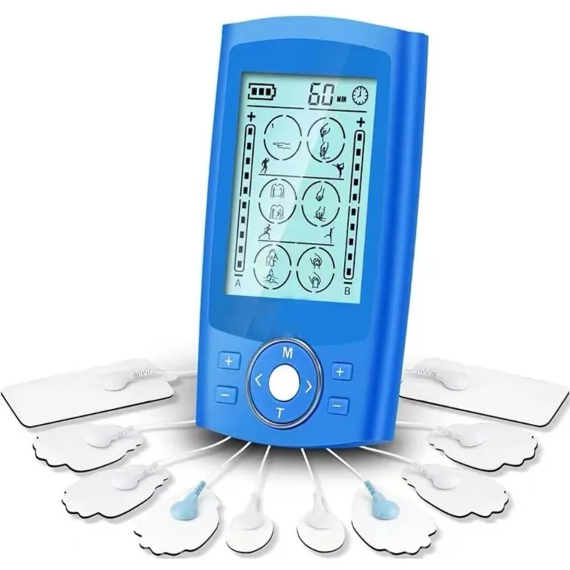 24 Modes Dual Channel Tens Ems Electronic Pulse Massager Muscle Massager Meridian Physiotherapy Instrument