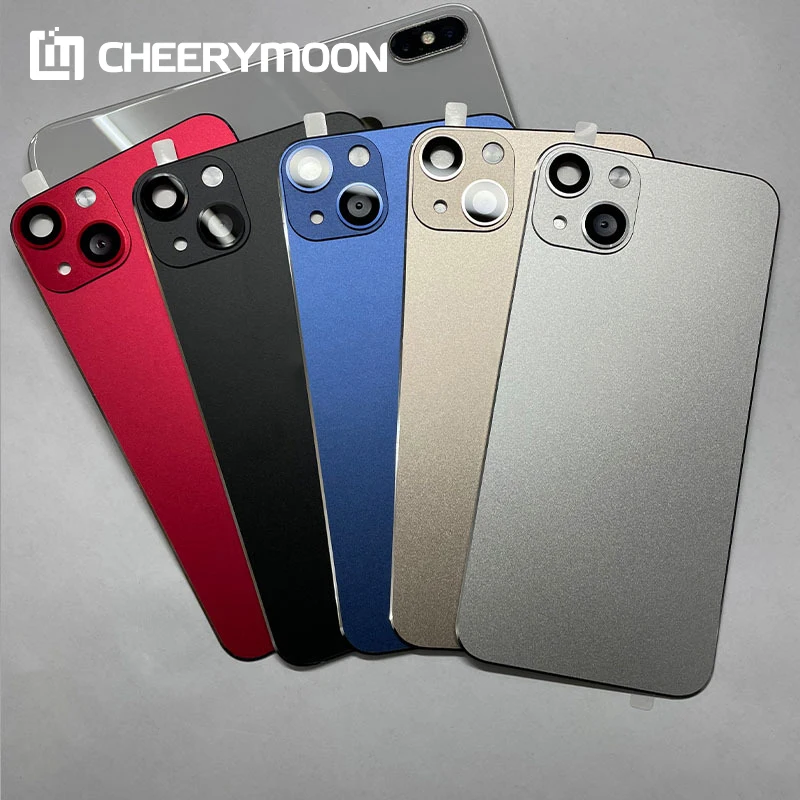 Dropshipping Metal Protector For iPhone XR X XS MAX Seconds Change to iPhone13 13 PRO MAX Back Film Cover Camera Len Sticker