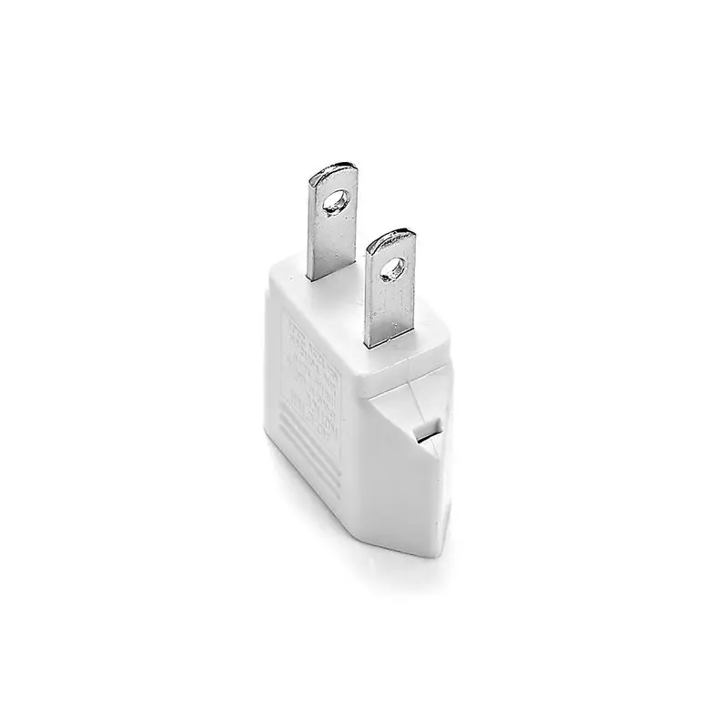 1/5/10pcs US To EU American Travel Adapter 2 pin 4.0mm European EU To US plug Power adapter Converter Electrical Socket Outlet