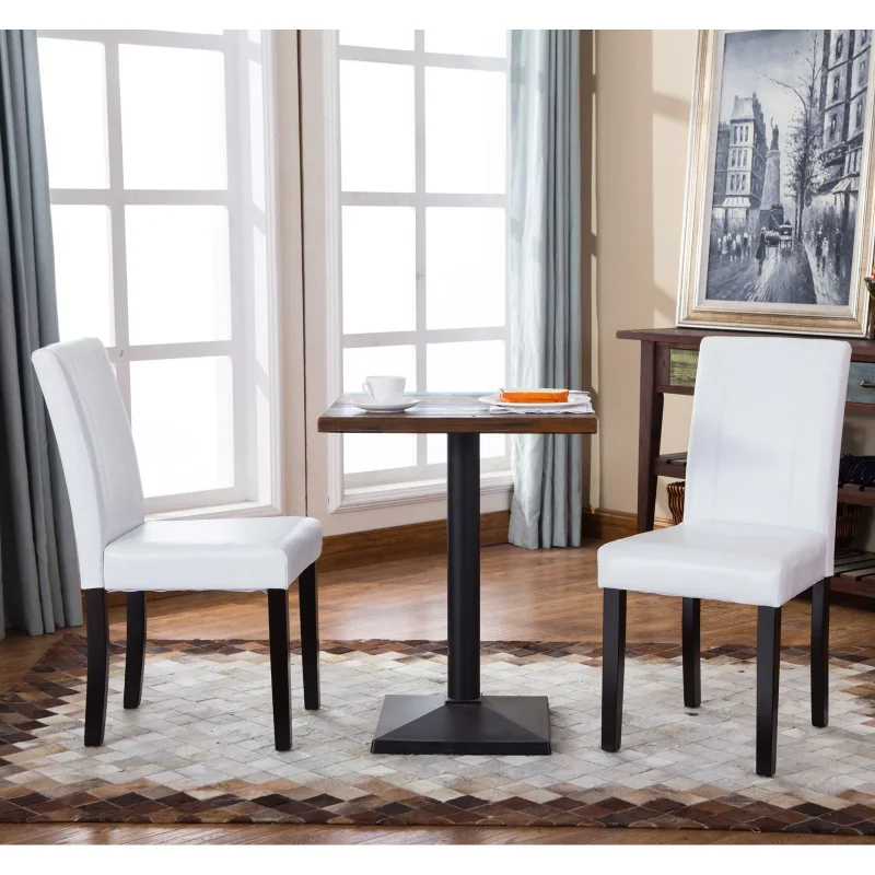 

Городской обеденный стул Roundhill Furniture, набор из 2 предметов, цвет белый