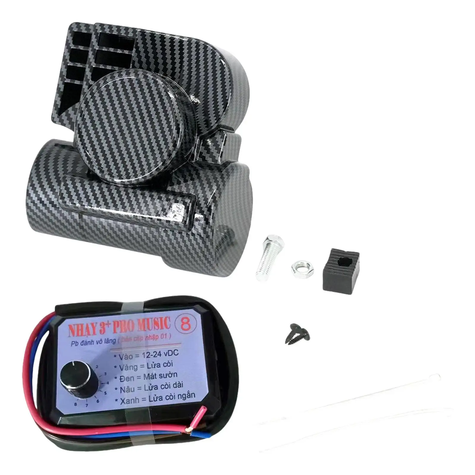 12V Car Truck Air Horn Controller Kit Replace Parts Professional Control Box