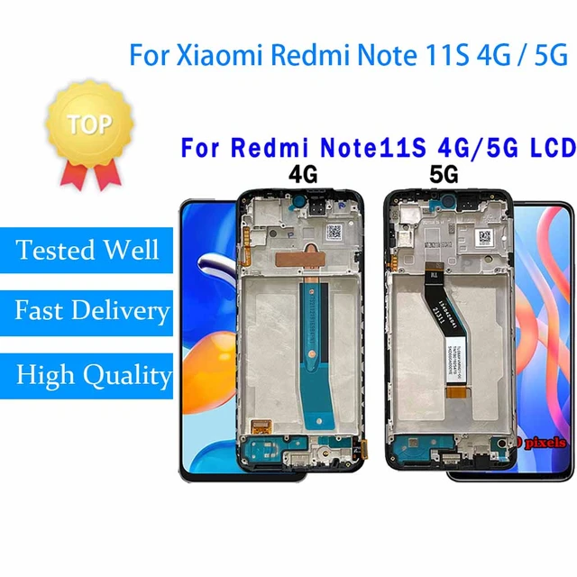 Original For Xiaomi Redmi Note 11S 5G 22031116BG LCD Display Touch Screen  Digitizer For Redmi Note11S 2201117SG 2201117SI LCD - AliExpress