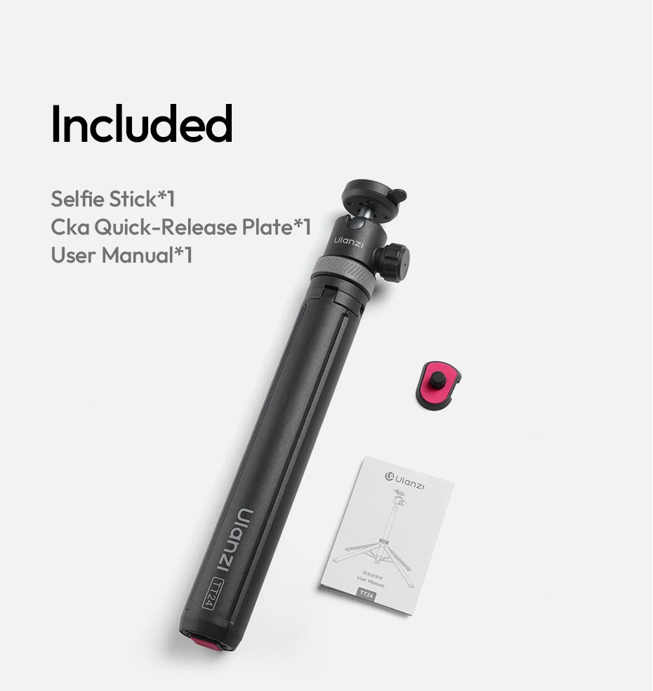  TT24 Cka Quick-Release Selfie Stick Automatic Pop-up Tripod Stand for Smartpho