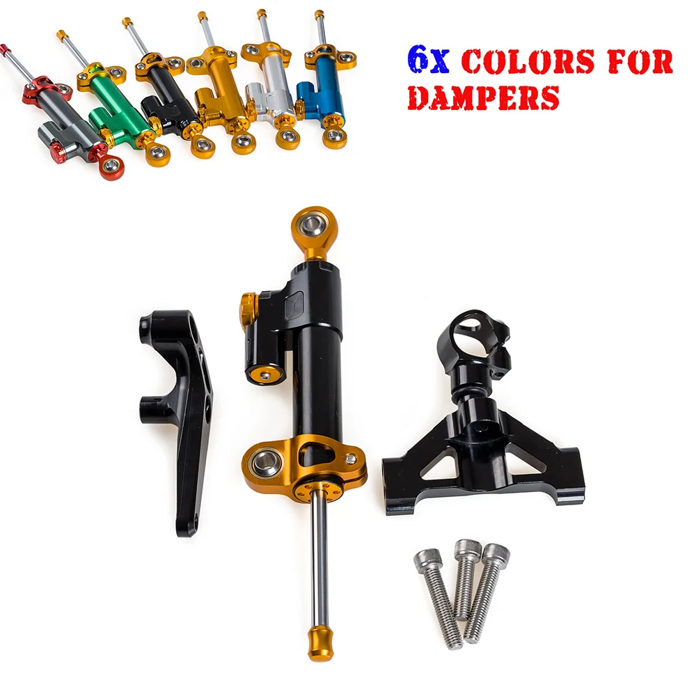 

Motorcycle Steering Stabilize Damper Bracket Mount Kit For Kawasaki Ninja ZX14 ZX-14 ZX 14 ZZR1400 ZZR 1400 2006-2019 2018 2017