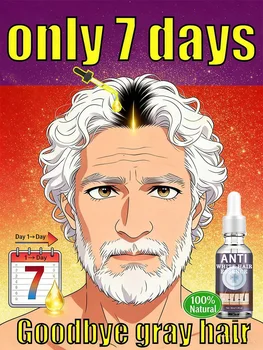Le radici dei capelli vengono completamente nutrite, i capelli grigi sbiadiscono gradualmente e i capelli ricompristano la vitalità sana.
