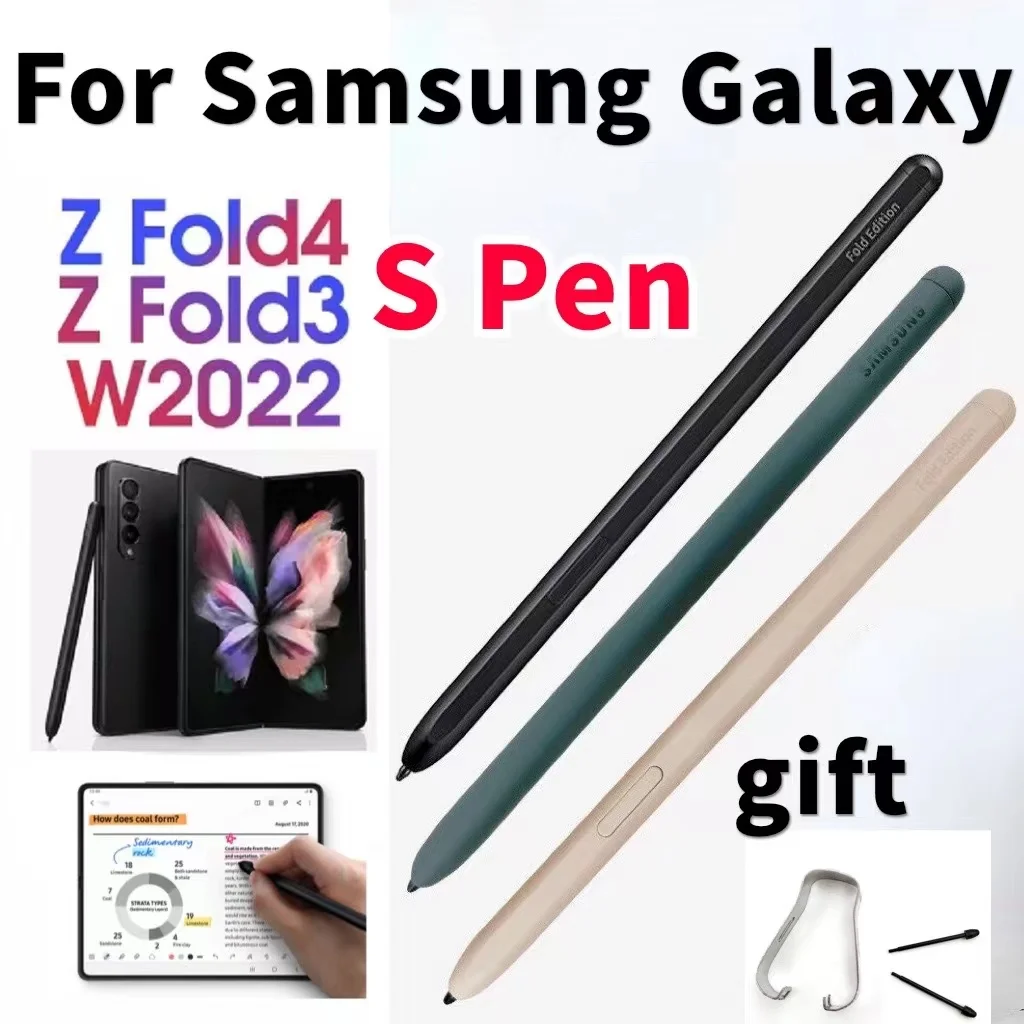 

Stylus S Pen Screen Touch Pen For Samsung Galaxy Z Fold 4 Fold3 5G Fold3 Fold4 Hands Writing Pencil Without Bluetooth +Logo