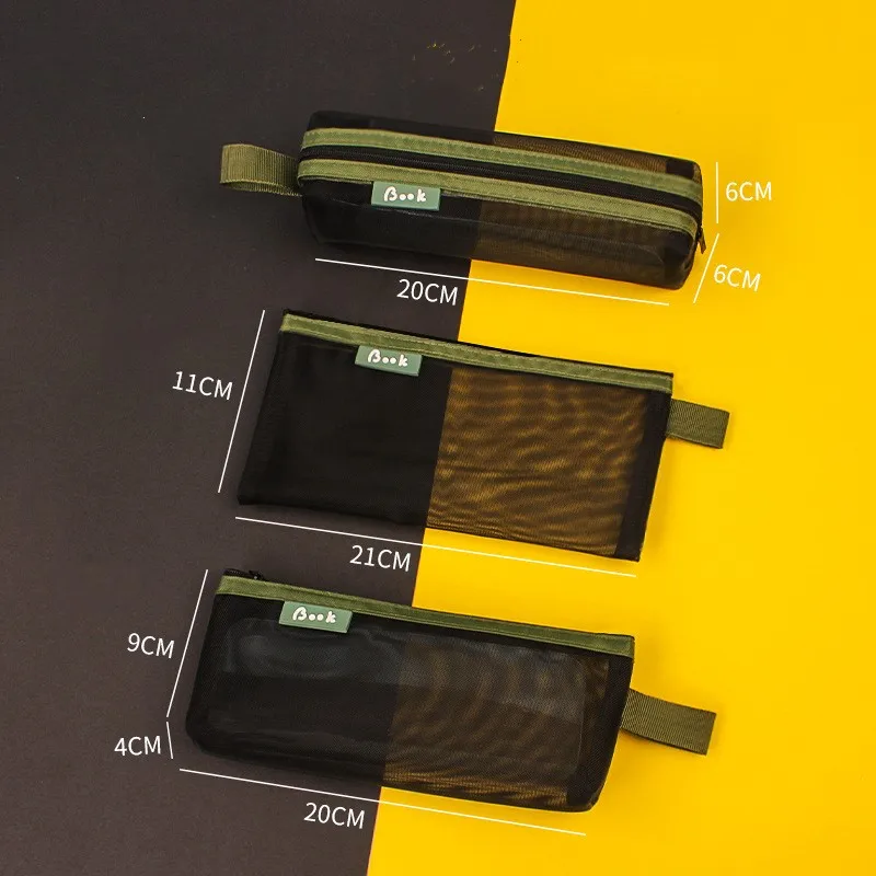 

Сетчатая прозрачная косметичка, косметичка, Женская Повседневная косметичка на молнии, портативный дорожный органайзер для туалетных принадлежностей, сумка для хранения помад