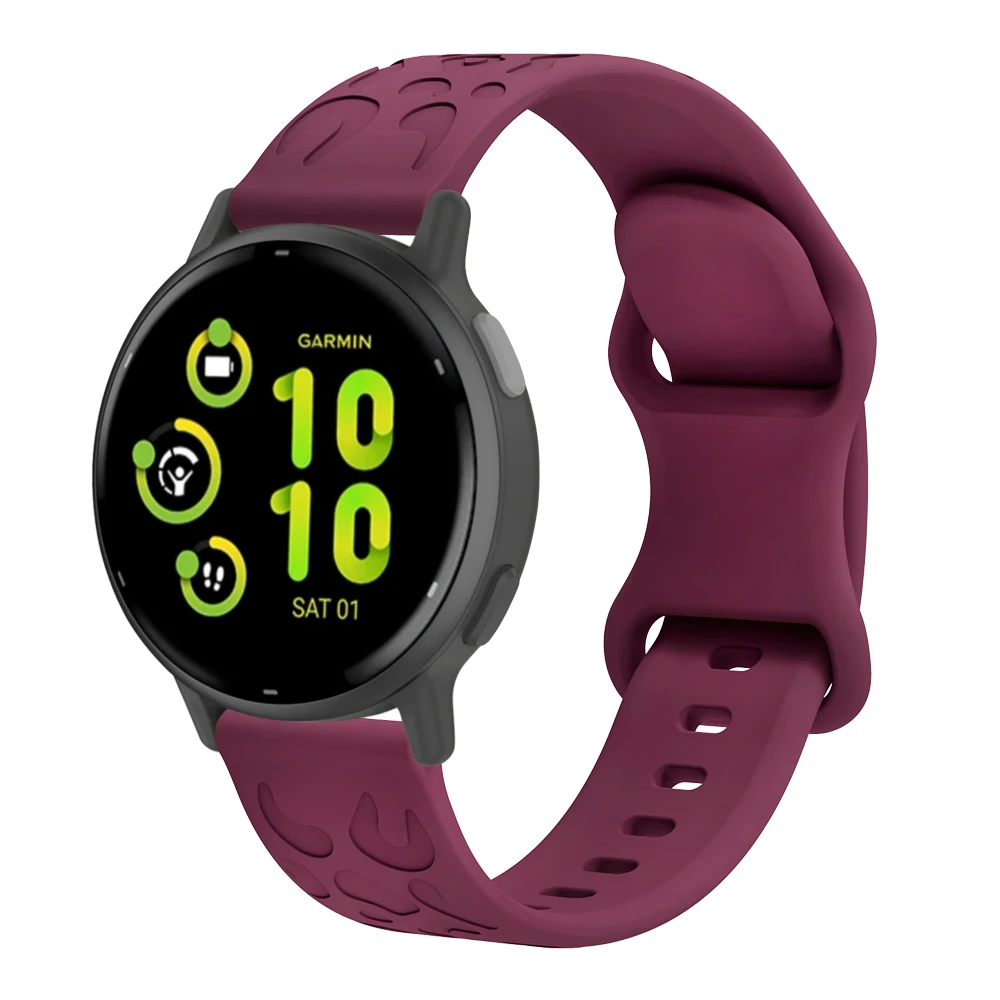 Stylish Silicone Watchband Bracelet - Adjustable Wrist Strap in Multiple Sizes