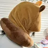 Cute Cartoon Capybara Plush Pillow For Women Lovely Animals Stuffed Pillows U Shaped Cushion Travel Pillow Neck Pillow 1