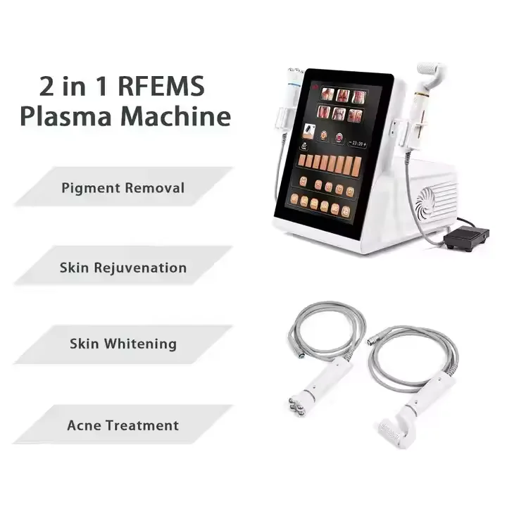 rEMS Plasma Plasma Ems r Face Anti-Aging Lifting Wrinkle Removal Muscle Stimulation