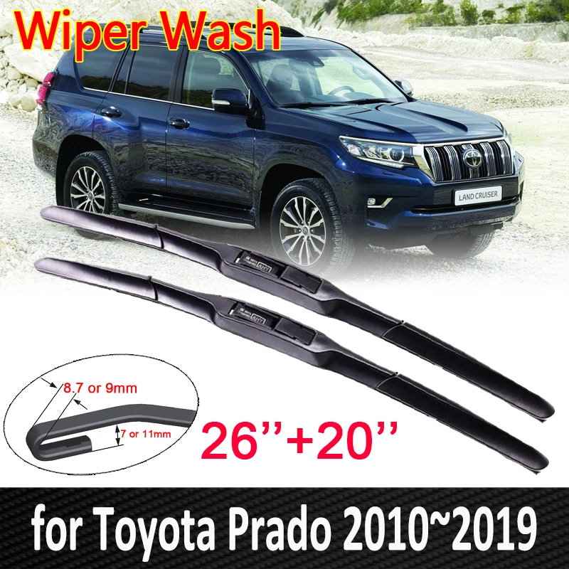 CarWiperBladeWindowforToyotaPrado150J15020102019Front
