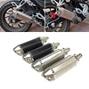51mm Modified Motorcycle Exhaust Muffler Steel Dual Muffler 370mm AK Exhaust For Honda CBF190TR CB190R CB190F MSX125 Escape Moto