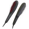 Second Generation OEM Private Label 2 in 1 Electric Fast Hair Brush Straightener Comb 1