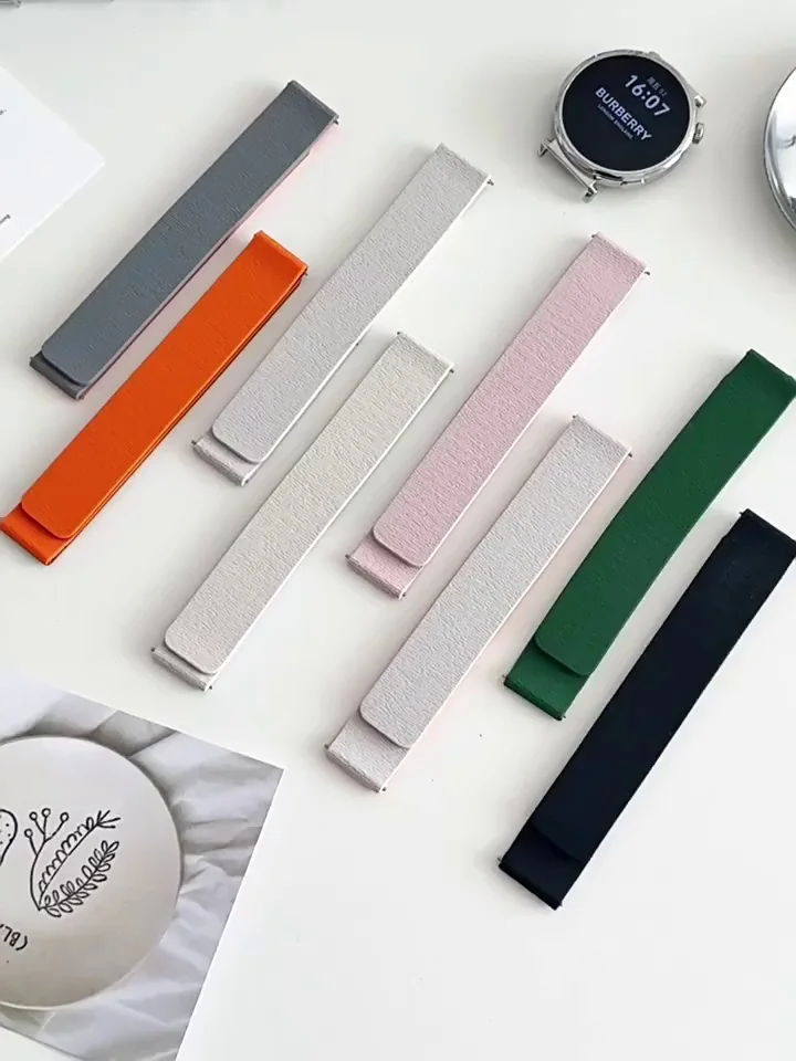 18mm Magnetic Silicone Leisure Watch Strap - Universal Band