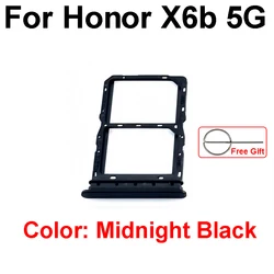 Universal Sim Card Tray Adapter Holder - Replacement Repair Part (Honor X6b 5G Black)