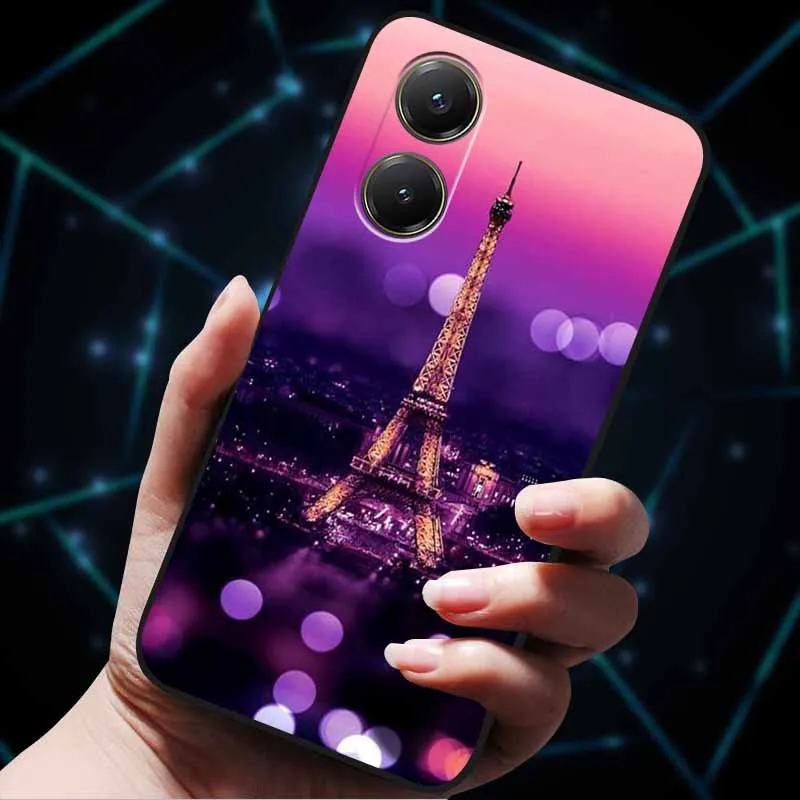 Luxury Fashion Soft TPU Silicone Phone Case - Protective Back Cover Coque Bumper