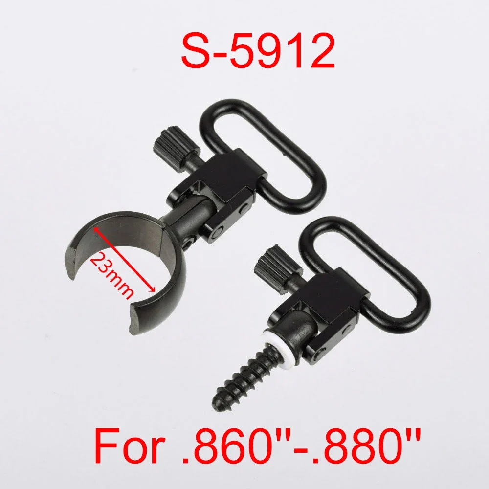 Tactical Metal Quick Detachable Sling Swivels Adapter Set For Rifle Shotgun Mossberg 500 Remington 870 1100 Express 20GA 12GA sling swivel adapter