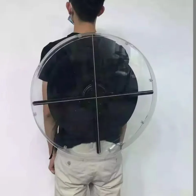 

Голографический экран для рекламной машины, маленький 3D светодиодный Fan Backpack, распродажа, дисплей для рекламы светодиодный Fan Display с рюкзаком