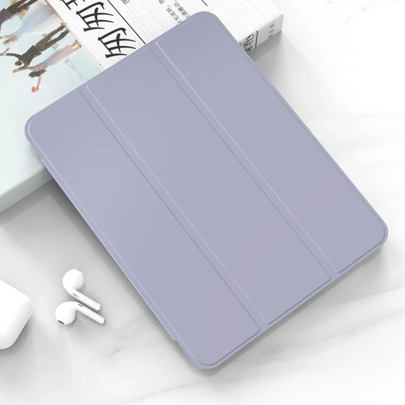 Premium PU Leather Tri-Folding Magnetic Tablet Case Cover