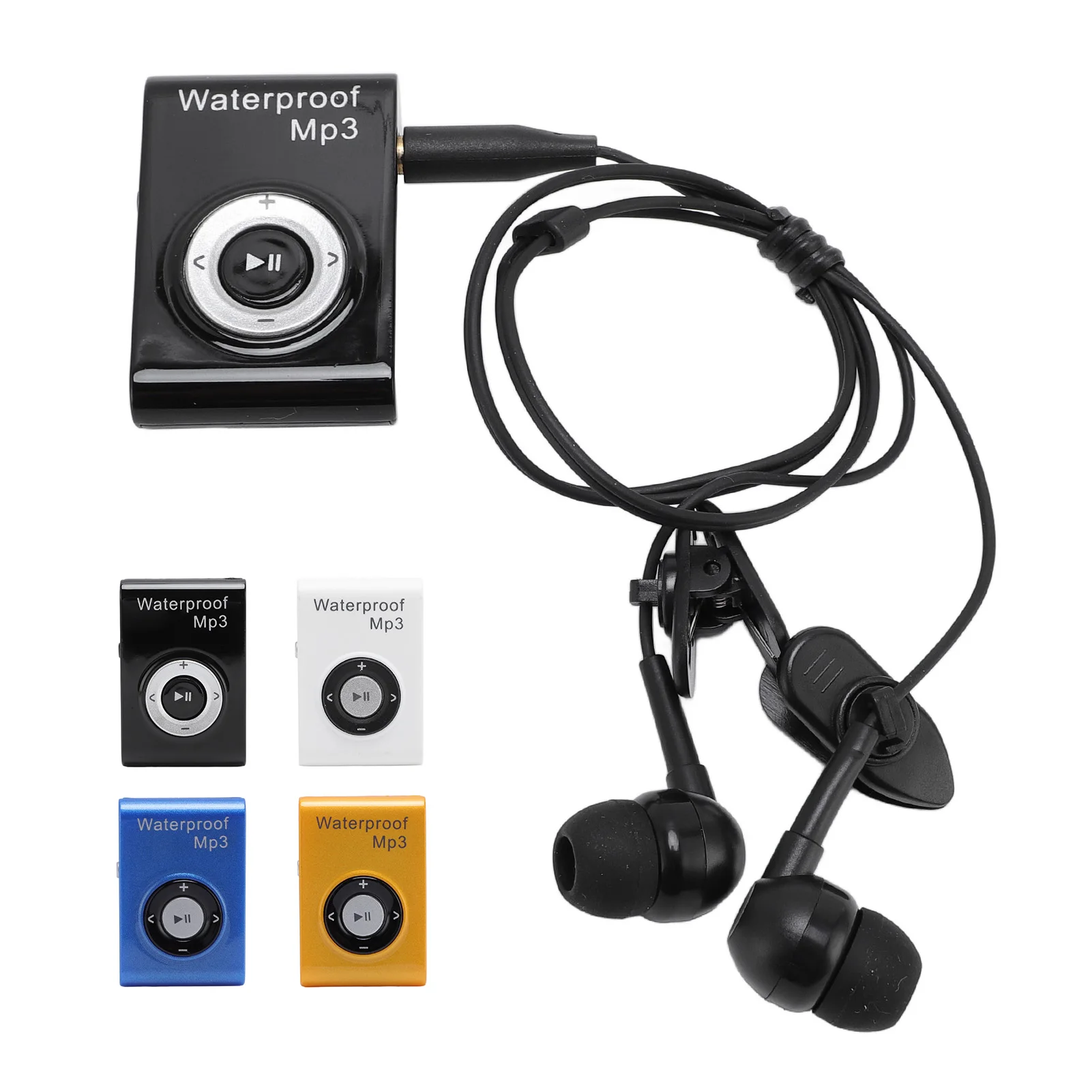 Mp3-Player, 8 Gb, Schwimmkopfhörer Mit Ohrstöpseln, Unterwasser-Musik-Player Zum Tauchen, Surfen, Ipx8 Wasserdicht S9500567E7E1B4C5Cae3Ff2A11405B300J