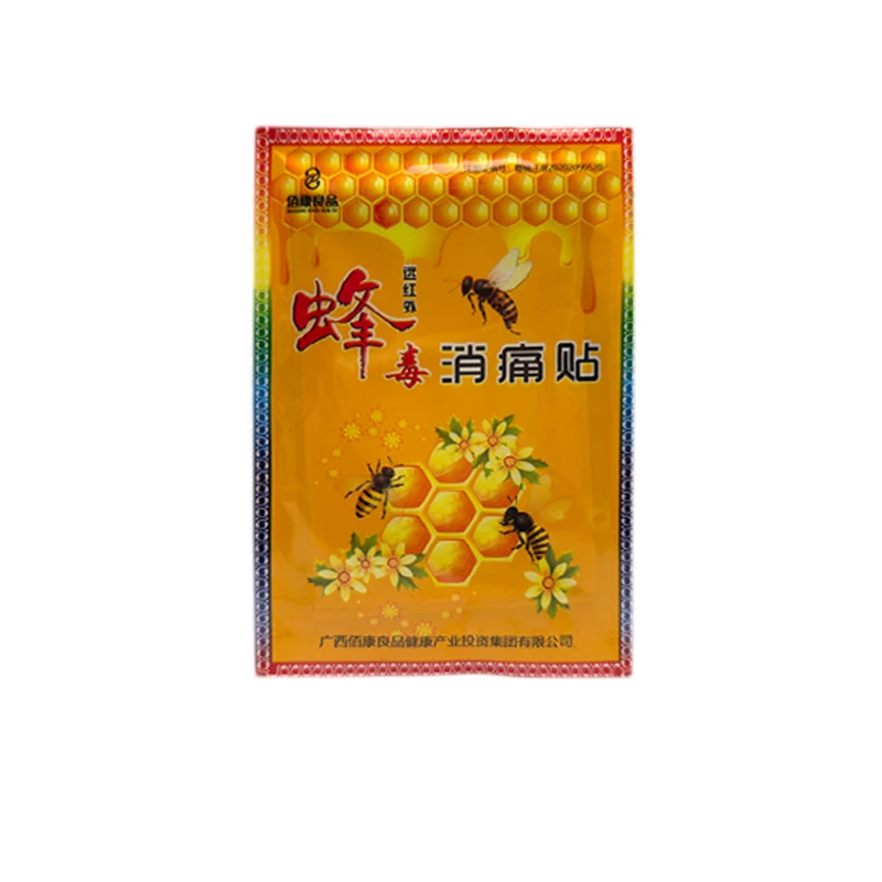 Chinese Bee Pain Relief Patch Medical Cold Compress Plaster Body Back Arthritis Neck Muscle Shoulder Treat Stickers 40/80/120pcs pain relief patch