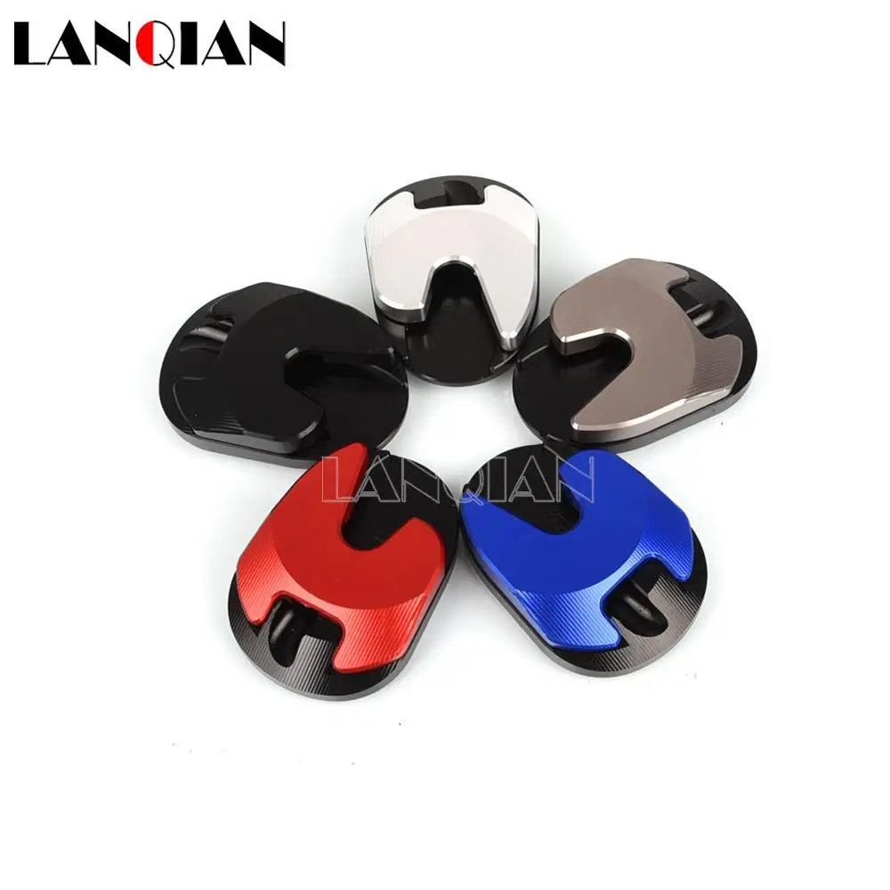 

Motorcycle Side frame base Side Stand Enlarge Extension & Support Kickstand Column auxiliary For Honda PCX160 PCX 160 2021-2022