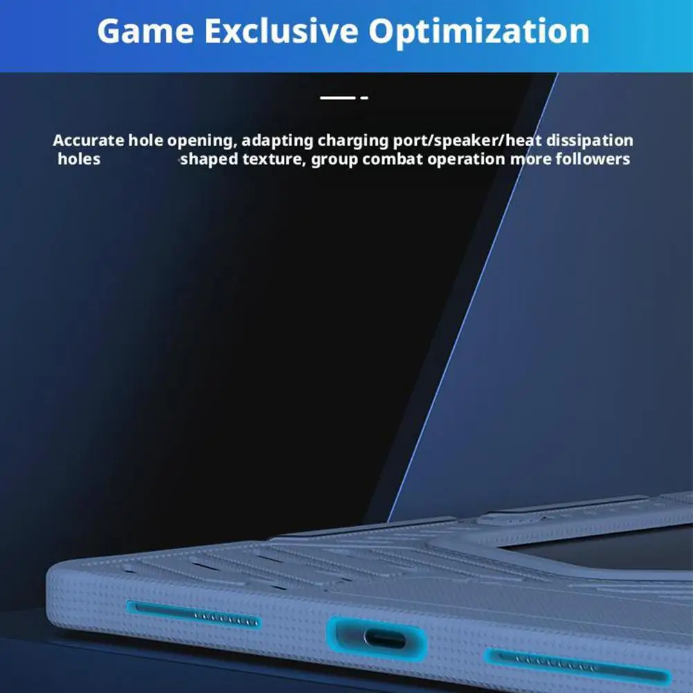 Silicone Shockproof Anti-Slip Slim Protective Tablet Case with Heat Dissipation