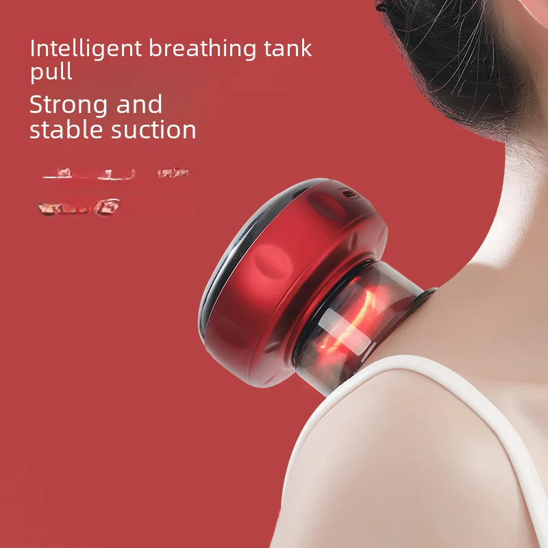 Intelligent Vacuum Bottle Scraper Device Electric Breathing Heating Meridian Unblocking Massage Device Vacuum Scraper Household vacuum scraper