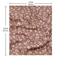 Elinfant Bamboo Cotton Muslin Swaddle Blankets 120*110cm 2 Layers Nursing Cover Newborn Phototgraphy Blankets 2