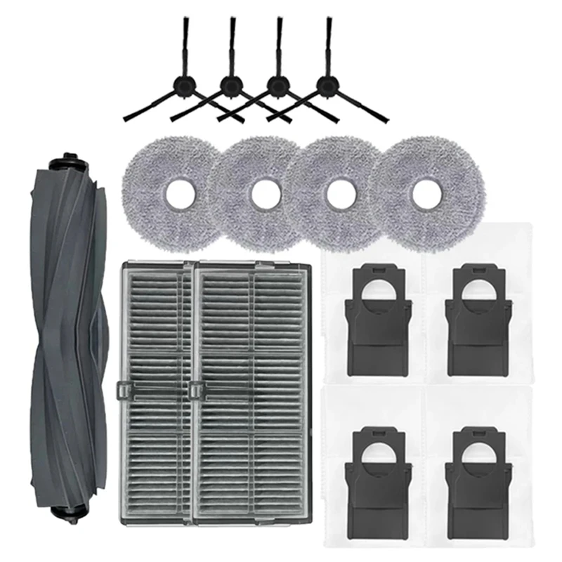 

Top Deals For Dreame Bot X30pro Ultra X30pro Plus Accessory Main Side Brush Filter Dust Bag Robot Vacuum Cleaner Replacement Par