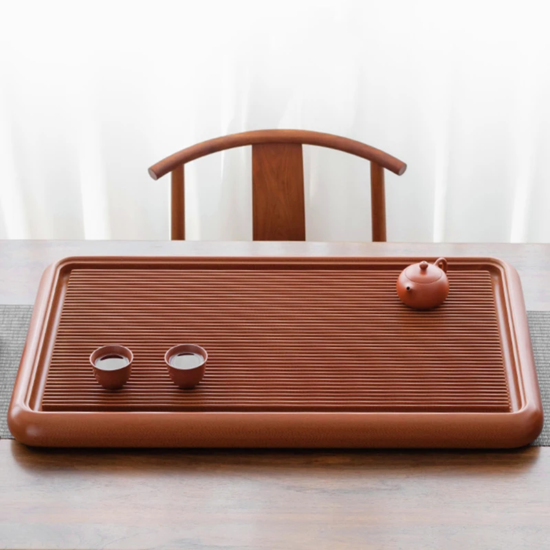 

Desk Tray Chinese Tea Small Corative Design Chaban Table Coaster Ceramic Serving Coffee Mesas Ceremony Plateau En Bois Circular