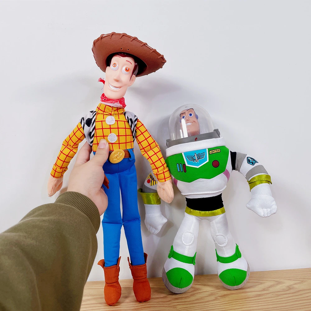 solamente Suponer Algebraico Muñecos de peluche de dibujos animados de Disney, Story, Woody, Buzz  Lightyear, para colgar en el exterior, accesorios para automóviles,  decoración de coche, 40cm| | - AliExpress