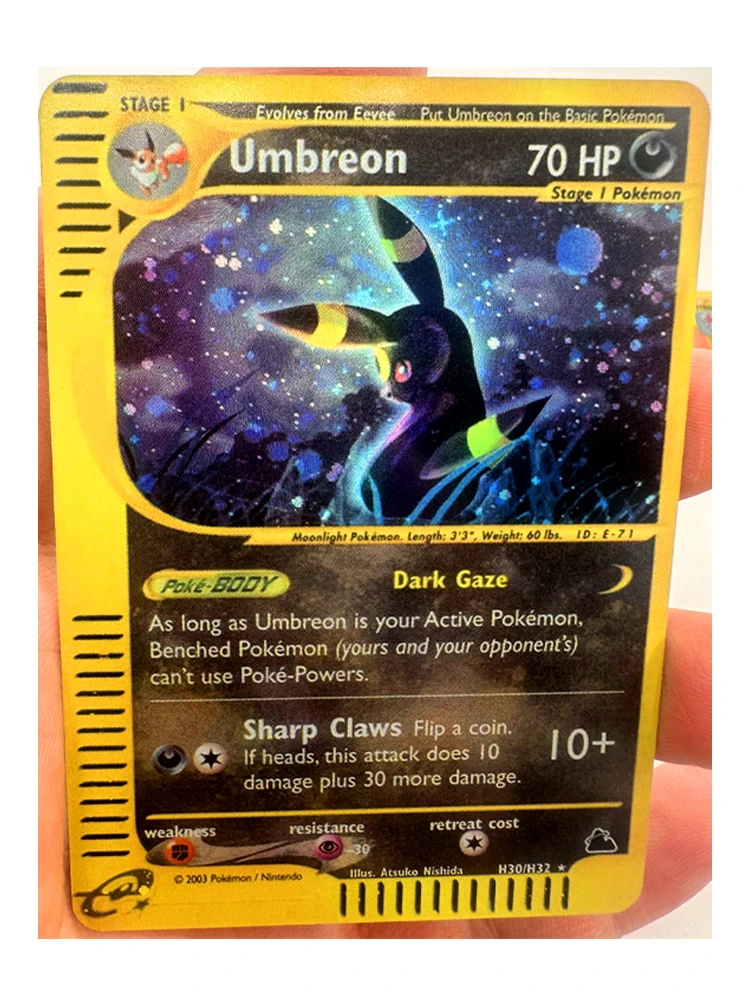 Pokemon English Lugia Vstar Charizard Umbreon Glaceon Relief Effect Toys  Hobbies Hobby Collectibles Game Collection Anime Cards - Game Collection  Cards - AliExpress