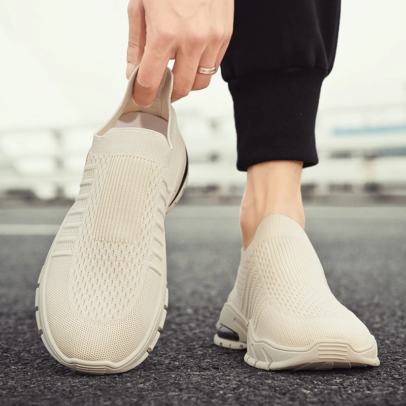 New Male Tennis Shoes Sneakers Men Comfortable Gym Sport Shoes Outdoor Adult Breathable Footwear Running Trainers High Top